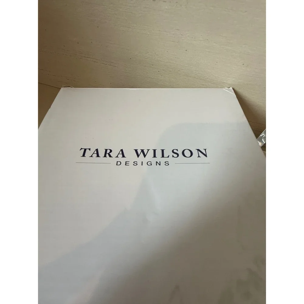 Tara Wilson Designs Acrylic Cocktail Napkin Holder Candy Cane Weight New